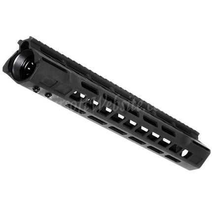 Système de rail de garde-main APS CNC 13,5 pouces PER Phantom 4.0 M-LOK pour fusils APS CYMA G&amp;P JG Tokyo Marui M4 M16 Series AEG Airsoft Noir