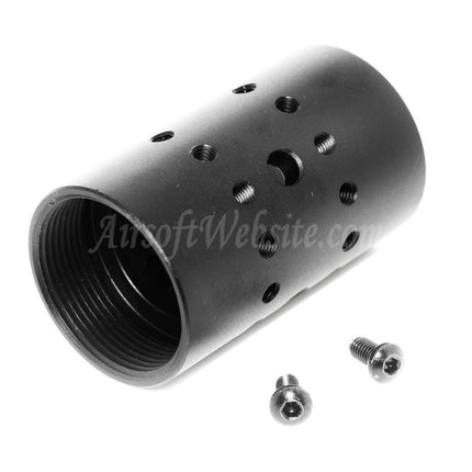 Système de rail de garde-main APS CNC 15 pouces PER Phantom 5.0 M-LOK pour fusils APS CYMA G&amp;P JG Tokyo Marui M4 M16 Series AEG Airsoft Noir