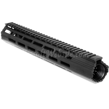 Système de rail de garde-main APS CNC 13 pouces Boar 1.0 M-LOK pour fusils APS CYMA G&amp;P JG Tokyo Marui M4 M16 Series AEG Airsoft Noir