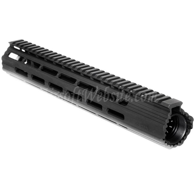 Système de rail de garde-main APS CNC 13 pouces Boar 1.0 M-LOK pour fusils APS CYMA G&amp;P JG Tokyo Marui M4 M16 Series AEG Airsoft Noir