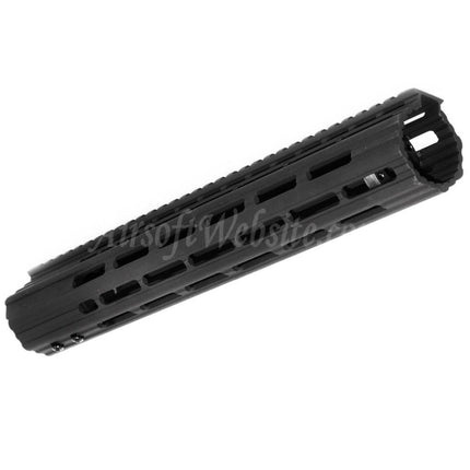 Système de rail de garde-main APS CNC 13 pouces Boar 1.0 M-LOK pour fusils APS CYMA G&amp;P JG Tokyo Marui M4 M16 Series AEG Airsoft Noir