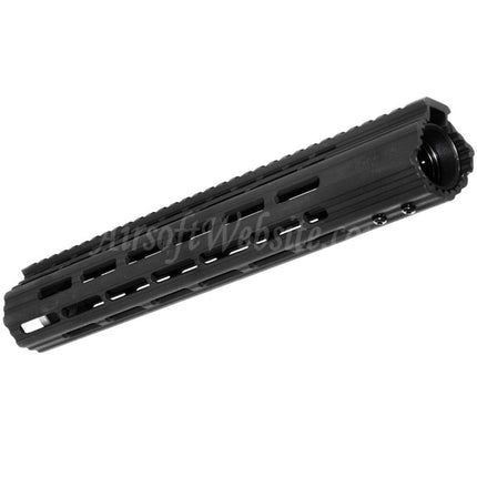 Système de rail de garde-main APS CNC 13 pouces Boar 1.0 M-LOK pour fusils APS CYMA G&amp;P JG Tokyo Marui M4 M16 Series AEG Airsoft Noir