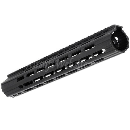 Système de rail de garde-main APS CNC 15 pouces Boar 2.0 M-LOK pour fusils APS CYMA G&amp;P JG Tokyo Marui M4 M16 Series AEG Airsoft Noir