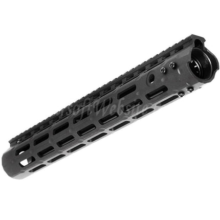 Système de rail de garde-main APS CNC 13,5 pouces Evolution Tech 4.0 M-LOK pour fusils APS CYMA G&amp;P JG Tokyo Marui M4 M16 Series AEG Airsoft Noir