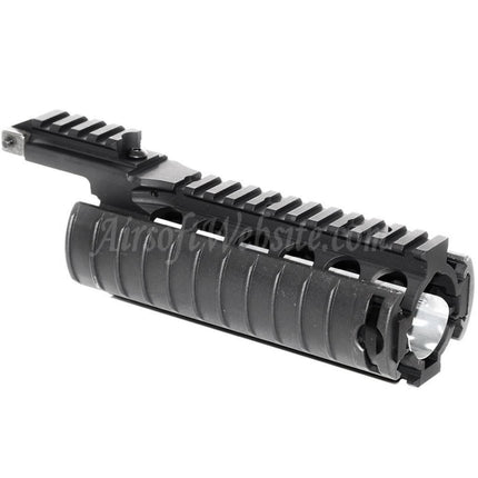 Système de rail de garde-main CYMA CNC en aluminium 210 mm RAS avec couvercle de rail pour fusils Tokyo Marui M4 M16 Series AEG / WA M4 M16 Series GBB Airsoft Noir