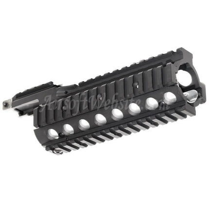 Système de rail de garde-main CYMA CNC en aluminium 210 mm RAS avec couvercle de rail pour fusils Tokyo Marui M4 M16 Series AEG / WA M4 M16 Series GBB Airsoft Noir