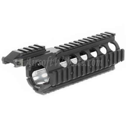 Système de rail de garde-main CYMA CNC en aluminium 210 mm RAS avec couvercle de rail pour fusils Tokyo Marui M4 M16 Series AEG / WA M4 M16 Series GBB Airsoft Noir