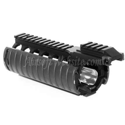 Système de rail de garde-main CYMA CNC en aluminium 210 mm RAS avec couvercle de rail pour fusils Tokyo Marui M4 M16 Series AEG / WA M4 M16 Series GBB Airsoft Noir