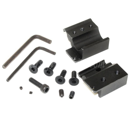 Système de rail de garde-main CYMA CNC en aluminium 135 mm pour fusils AEG Tokyo Marui D-Boys CYMA APS VFC Matrix AK74U série Airsoft noir