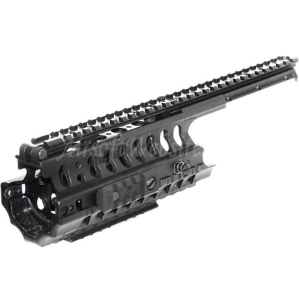 Système de rail de garde-main CYMA 328 mm SIR System RIS pour fusils AEG série M4 M16 Airsoft noir