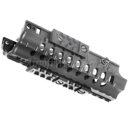 Système de rail de garde-main CYMA 328 mm SIR System RIS pour fusils AEG série M4 M16 Airsoft noir