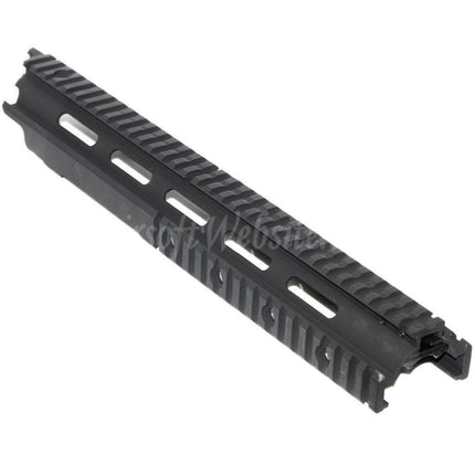 Système de rail de garde-main CYMA CNC en aluminium 370 mm RAS avec couvercle de rail pour fusils AEG CYMA Tokyo Marui G&amp;P JG M14 Series Airsoft noir