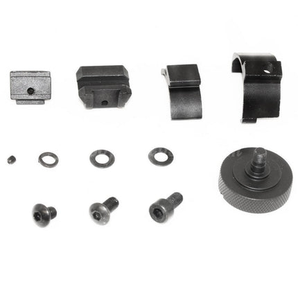 Système de rail de garde-main CYMA CNC en aluminium 370 mm RAS avec couvercle de rail pour fusils AEG CYMA Tokyo Marui G&amp;P JG M14 Series Airsoft noir