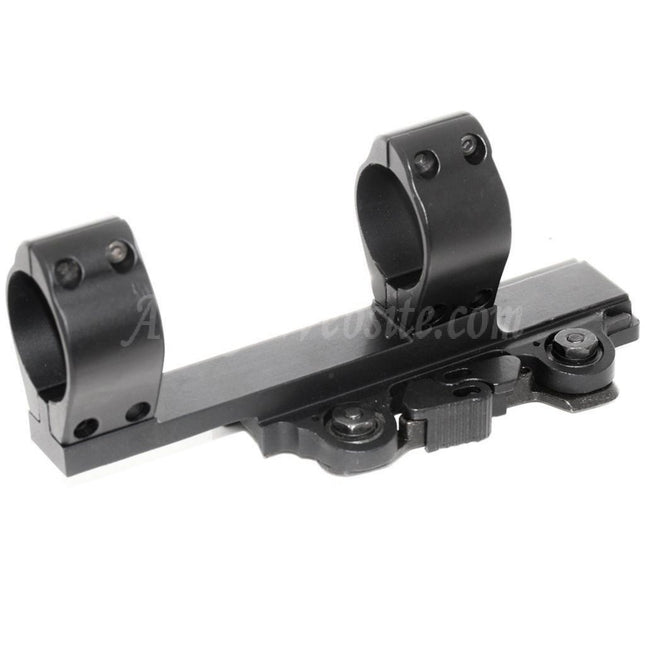 Support de viseur double anneau CYMA Tactical Style 30 mm QD, support de lunette double, noir