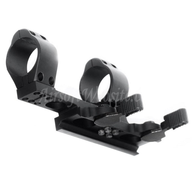 Support de viseur double anneau CYMA Tactical Style 30 mm QD, support de lunette double, noir