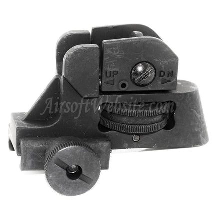 CYMA LMT L8A Style Tactical CQB Rear Sight For M4 M16 Series AEG Rifles Airsoft
