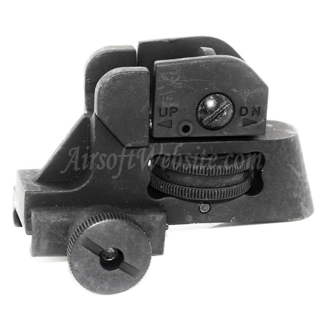 Viseur arrière tactique CYMA LMT L8A pour fusils AEG série M4/M16 Airsoft