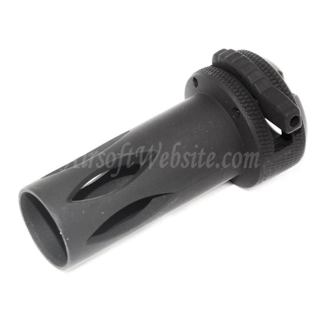 CYMA Metall QD Flash Hider Für CM041 CM049 MP5 Serie AEG Gewehre Airsoft Schwarz