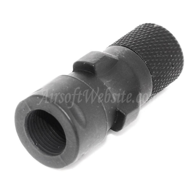 CYMA Metall Flash Hider Mündungsadapter für CM041 CM049 MP5 AEG Gewehre Airsoft Schwarz