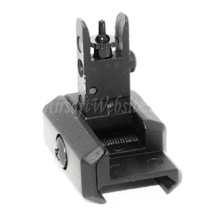 Site web Airsoft : Viseur avant tactique rabattable MP7 pour rail RIS RAS standard de 20 mm