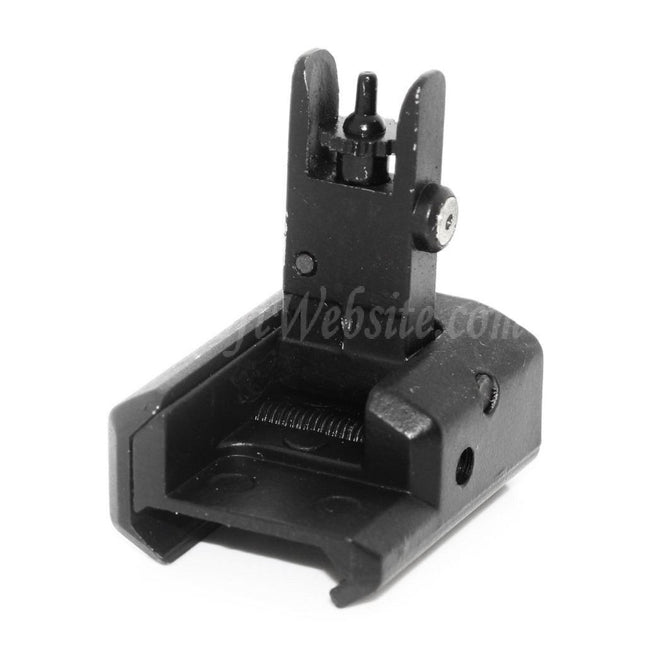 Site web Airsoft : Viseur avant tactique rabattable MP7 pour rail RIS RAS standard de 20 mm