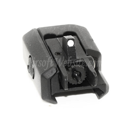 Site web Airsoft : Viseur avant tactique rabattable MP7 pour rail RIS RAS standard de 20 mm