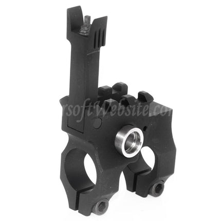 Airsoft Website Vltor Style Metal Flip Up Front Sight 20mm Railed Type-B for M4 M16 AEG Rifles