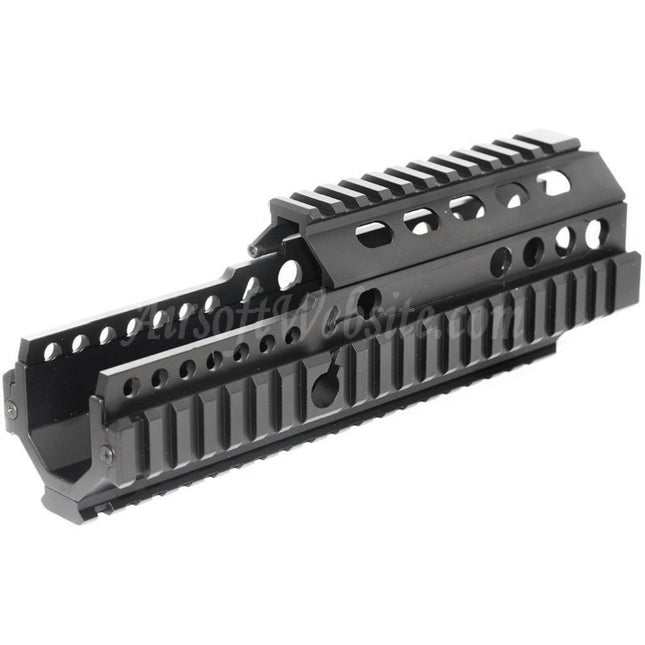 Site web Airsoft, système de rail de garde-main à 4 côtés en aluminium CNC de 225 mm (9 pouces) pour fusils AEG ARMY G&amp;G L85 R85, noir
