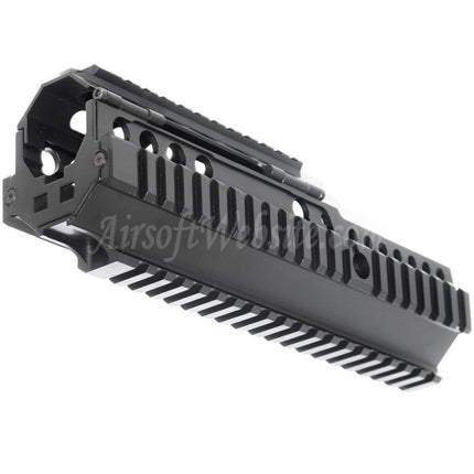 Site web Airsoft, système de rail de garde-main à 4 côtés en aluminium CNC de 225 mm (9 pouces) pour fusils AEG ARMY G&amp;G L85 R85, noir