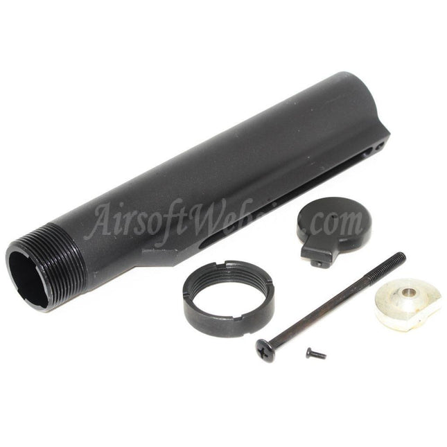 D-Boys 6-Positions Stock Buffer Tube For M4 M16 Series AEG Rifles Airsoft Black