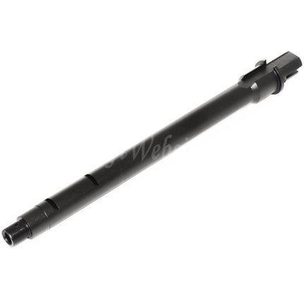 E&C 10"/11" Aluminium M4CQB Outer Barrel -14mm CCW Counter-Clockwise Thread For M4 M16 Series AEG Rifles Airsoft Black
