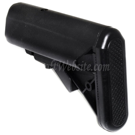 E&C Polymer MK18 MOD 0 LMT Crane Stock For Tokyo Marui M4 M16 Series AEG Rifles Airsoft Black