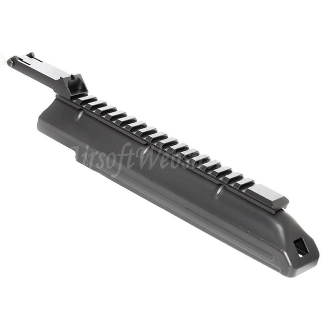 Couvercle de récepteur supérieur CYMA avec viseur arrière à rail tactique de 20 mm pour fusils AEG D-Boys Jing Gong JG Golden Eagle CYMA Tokyo Marui série AK47 Airsoft noir