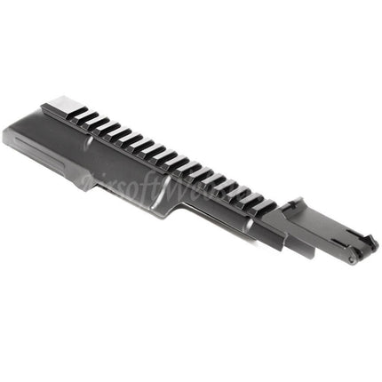 CYMA Upper Receiver Cover with 20mm Tactical Rail Rear Sight For D-Boys Jing Gong JG Golden Eagle CYMA Tokyo Marui AK47 Series AEG Rifles Airsoft Black