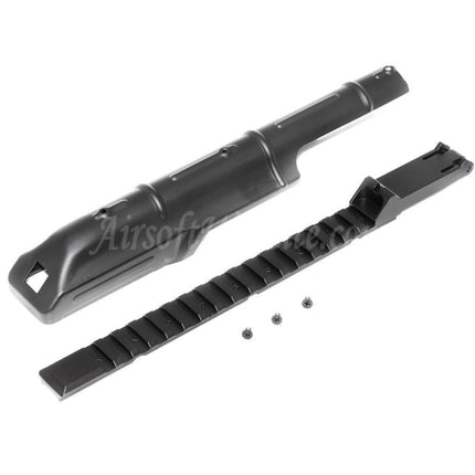 CYMA Upper Receiver Cover with 20mm Tactical Rail Rear Sight For D-Boys Jing Gong JG Golden Eagle CYMA Tokyo Marui AK47 Series AEG Rifles Airsoft Black