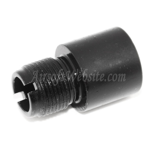Adaptateur de silencieux de canon pour site web Airsoft : filetage intérieur (14 mm CCW) vers filetage extérieur (14 mm CW)