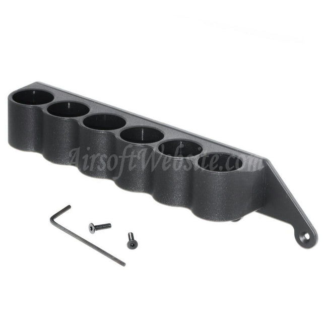 CYMA 6 Shells Holder Metal Carrier For CYMA Tokyo Marui M870 Shotgun Airsoft