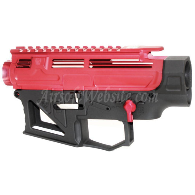 APS CNC Milled PEW Inscription Upper Lower Body Receiver For V2 Version 2 Gearbox M4 M16 Series AEG Rifles Airsoft