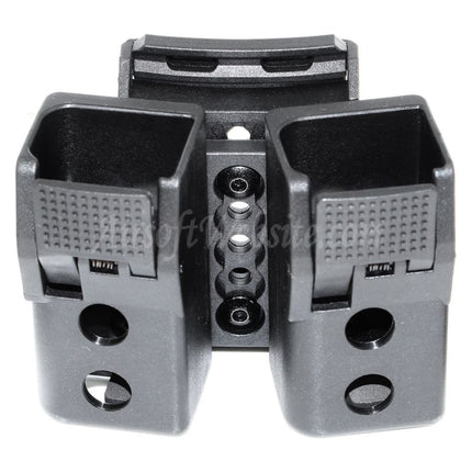 APS Quantum Mechanics Lockable Double Magazine Pouch For G17 / G18C / G19 / G22 / G23 / G24 / G34 / G35 G-Series GBB Magazine