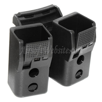 APS Quantum Mechanics Lockable Double Magazine Pouch For G17 / G18C / G19 / G22 / G23 / G24 / G34 / G35 G-Series GBB Magazine