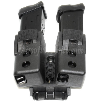 APS Quantum Mechanics Lockable Double Magazine Pouch For G17 / G18C / G19 / G22 / G23 / G24 / G34 / G35 G-Series GBB Magazine