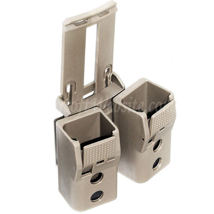 APS Quantum Mechanics Lockable Double Magazine Pouch For G17 / G18C / G19 / G22 / G23 / G24 / G34 / G35 G-Series GBB Magazine