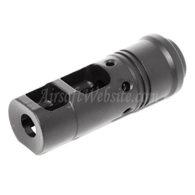 Airsoft Website 62mm SF-556 Muzzle Brake Flash Hider For -14mm CCW Counter-Clockwise Thread Barrel Rifles