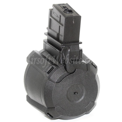 BATTLEAXE 1400rd Electric Drum Magazine For G36 Series AEG Rifles Airsoft