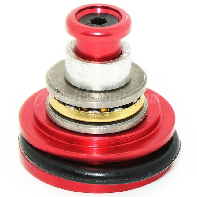Tête de piston à roulement à billes en aluminium SHS à 8 trous pour fusils à boîte de vitesses AEG version 2/3 V2 V3 Airsoft
