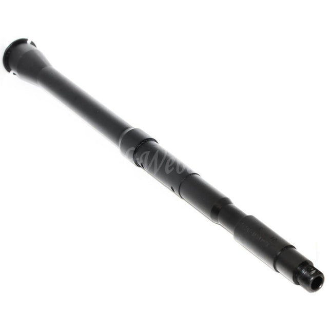 5KU 14.5" Aluminium One Piece Outer Barrel -14mm CCW Thread For WA M4 Series GBB Rifles Airsoft Black