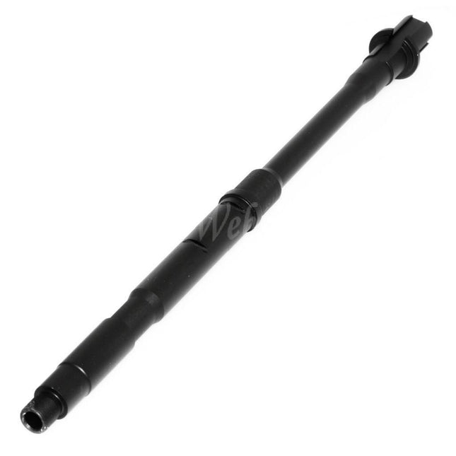 CYMA 280mm 14.5" Aluminium M4A1 One Piece Outer Barrel -14mm CCW Thread For Tokyo Marui M4 Series AEG Rifles Airsoft Black