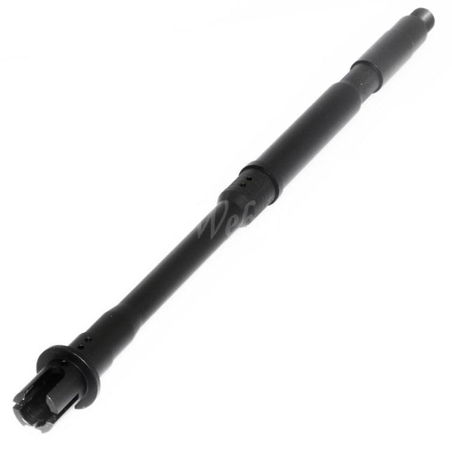 CYMA 280mm 14.5" Aluminium M4A1 One Piece Outer Barrel -14mm CCW Thread For Tokyo Marui M4 Series AEG Rifles Airsoft Black