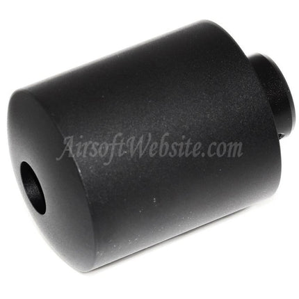 Airsoft Website 48mm/55mm Metal Muzzle Brake Flash Hider For -14mm CCW Counter-Clockwise Thread Barrel Rifles Airsoft Black