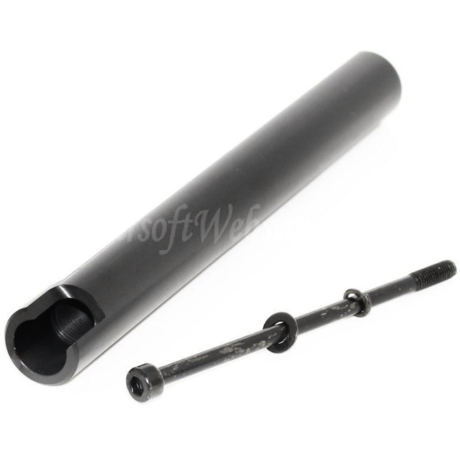 Tube tampon de crosse allongé CYMA 172 mm pour crosse rétractable de fusil de chasse CYMA CM350, noir